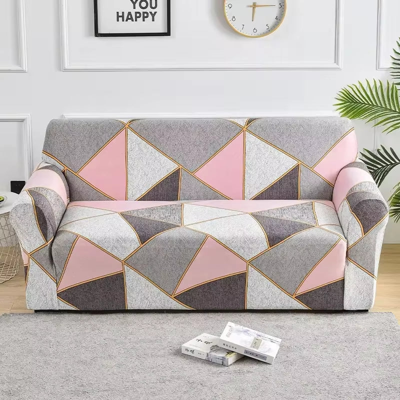 Printed Elastic Sofa Cover