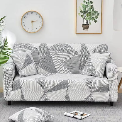 Printed Elastic Sofa Cover