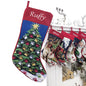 Needlepoint Christmas Stockings Personalized Santa Nutcracker Reindeer Snowman Old World Finished Embroidered Stockings with Names