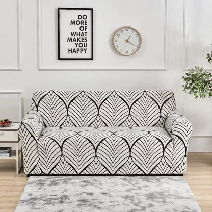 Printed Elastic Sofa Cover